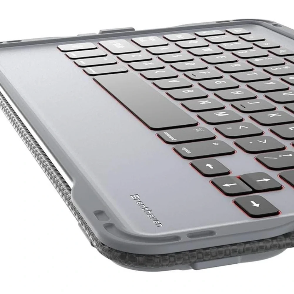 Brenthaven Gray and Black Tablet Keyboard Slim Portable Design